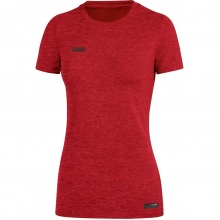 JAKO Sport/Leisure Shirt Premium Basics (Polyester-Stretch-Jersey) red mottled Women